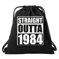 Straight Outta 1984 40th Birthday Drawstring Bag