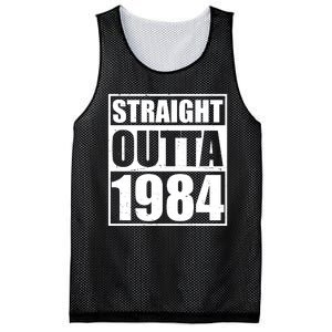 Straight Outta 1984 40th Birthday Mesh Reversible Basketball Jersey Tank