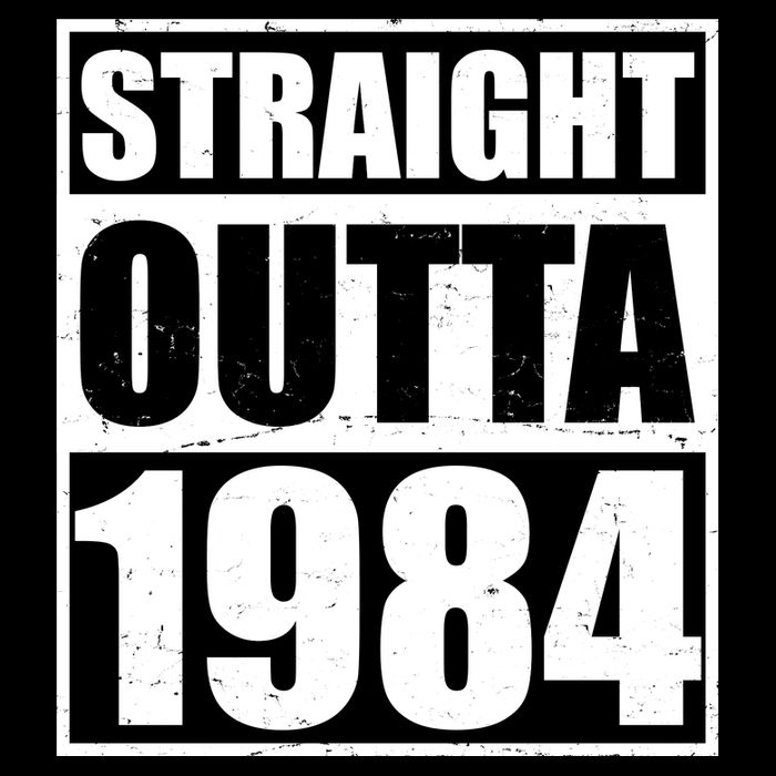 Straight Outta 1984 40th Birthday Premium T-Shirt