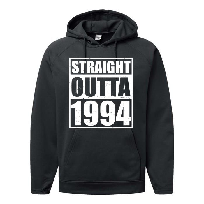 Straight Outta 1994 30th Birthday Performance Fleece Hoodie