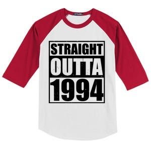 Straight Outta 1994 30th Birthday Kids Colorblock Raglan Jersey