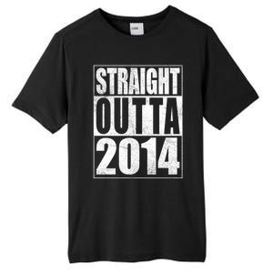 Straight Outta 2014 9 Years Old 9th Birthday Gift Tall Fusion ChromaSoft Performance T-Shirt