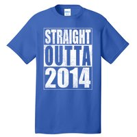 Straight Outta 2014 9 Years Old 9th Birthday Gift Tall T-Shirt