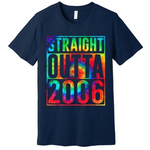 Straight Outta 2006 Dirty Thirty Funny 17th Birthday Gift Premium T-Shirt