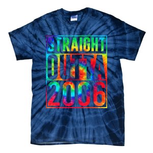 Straight Outta 2006 Dirty Thirty Funny 17th Birthday Gift Tie-Dye T-Shirt