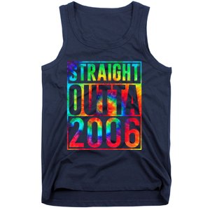 Straight Outta 2006 Dirty Thirty Funny 17th Birthday Gift Tank Top