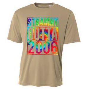 Straight Outta 2006 Dirty Thirty Funny 17th Birthday Gift Cooling Performance Crew T-Shirt