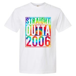 Straight Outta 2006 Dirty Thirty Funny 17th Birthday Gift Garment-Dyed Heavyweight T-Shirt