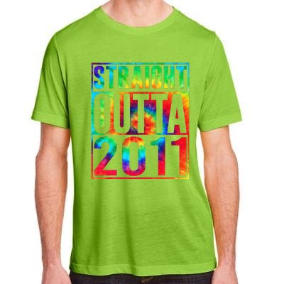 Straight Outta 2011 Dirty Thirty Funny 12th Birthday Gift Adult ChromaSoft Performance T-Shirt