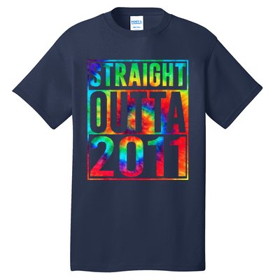 Straight Outta 2011 Dirty Thirty Funny 12th Birthday Gift Tall T-Shirt