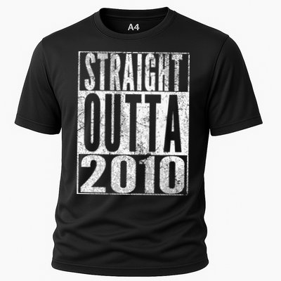 Straight Outta 2010 13th Birthday Gift 13 Years Old Kids Performance Shirt