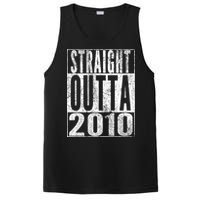 Straight Outta 2010 13th Birthday Gift 13 Years Old Kids PosiCharge Competitor Tank