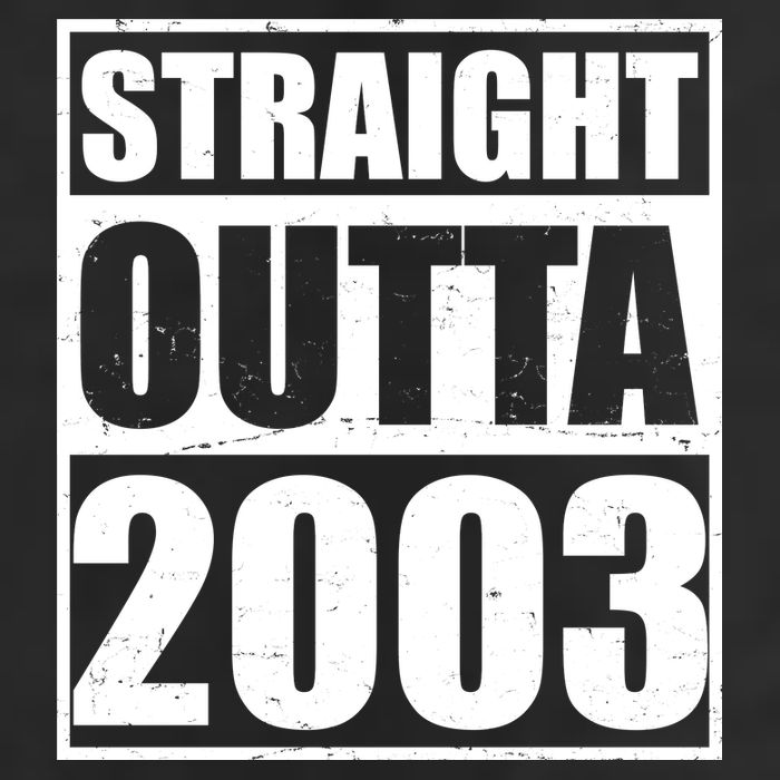 Straight Outta 2003 20th Birthday 11oz C Handle Ceramic Mug