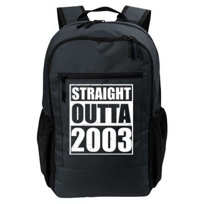 Straight Outta 2003 20th Birthday Daily Commute Backpack