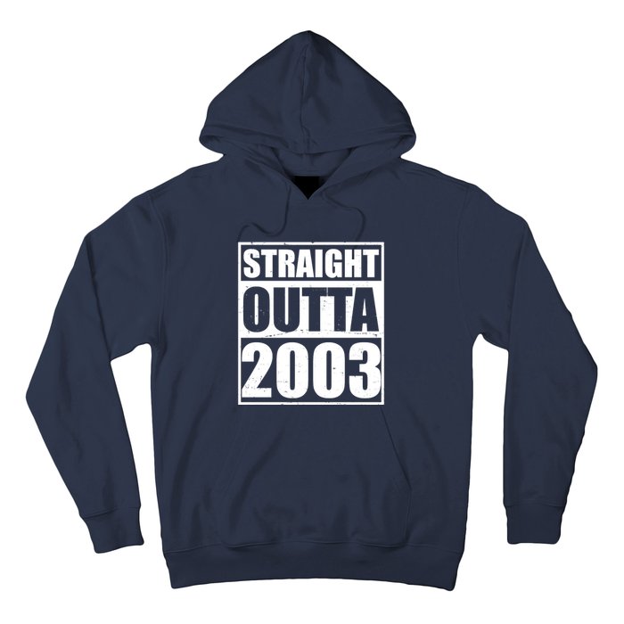 Straight Outta 2003 20th Birthday Hoodie