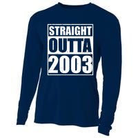 Straight Outta 2003 20th Birthday Cooling Performance Long Sleeve Crew