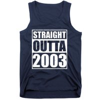 Straight Outta 2003 20th Birthday Tank Top