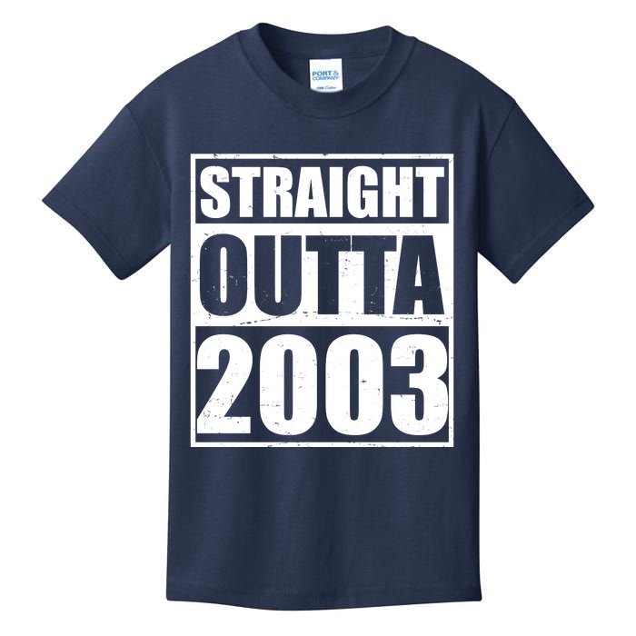 Straight Outta 2003 20th Birthday Kids T-Shirt