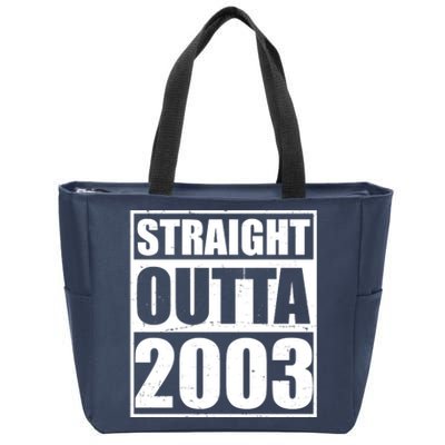 Straight Outta 2003 20th Birthday Zip Tote Bag