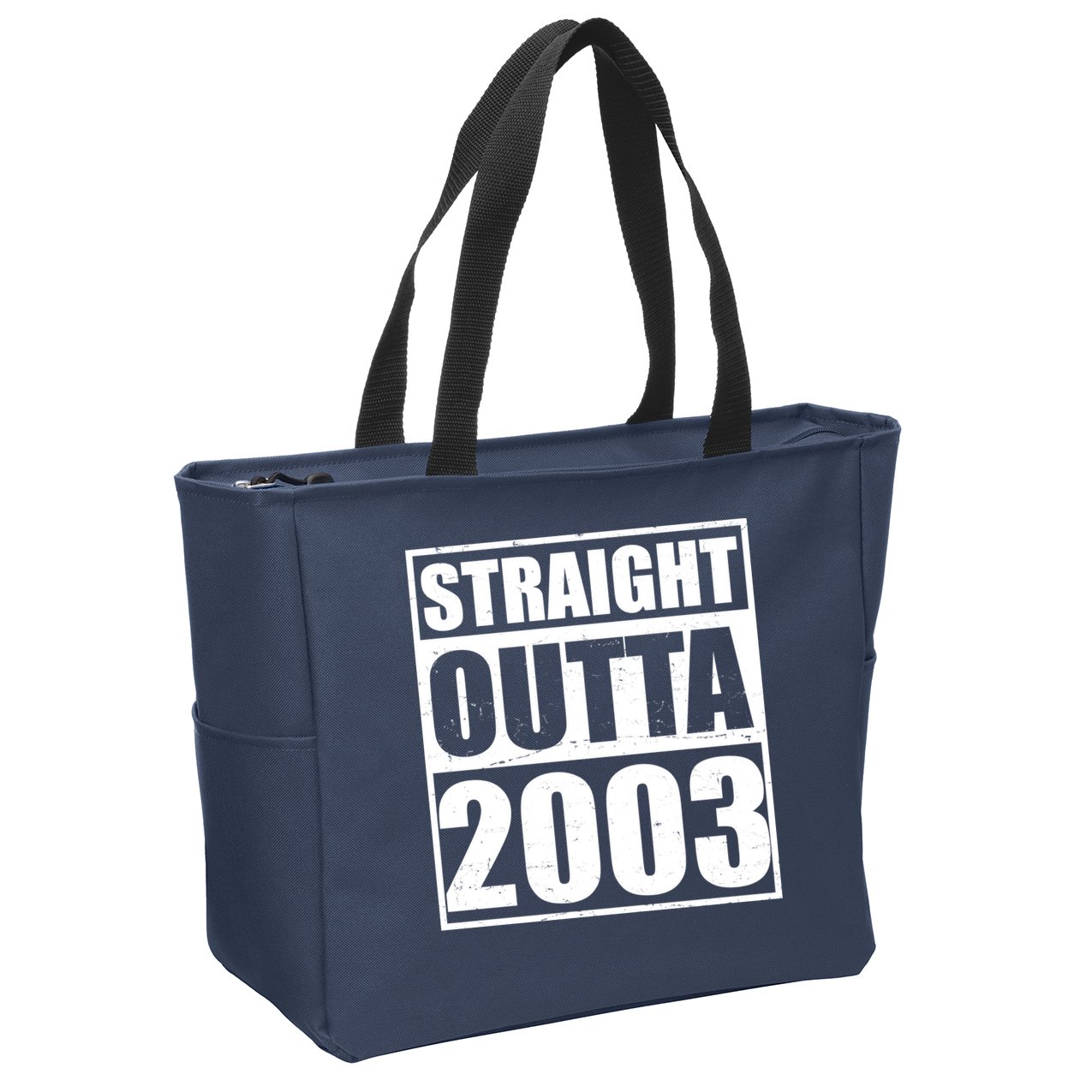 Straight Outta 2003 20th Birthday Zip Tote Bag