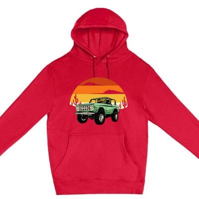 Sunset Offroad 4x4 Suv Premium Pullover Hoodie