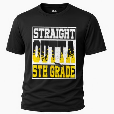 Straight Outta 5th Grade Graduation Teachers Performance Shirt