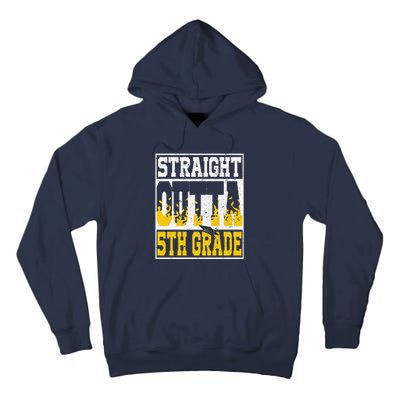 Straight Outta 5th Grade Graduation Teachers Tall Hoodie