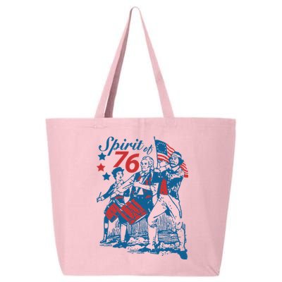 Spirit Of 76 Patriotic Vintage 4th Of July 25L Jumbo Tote