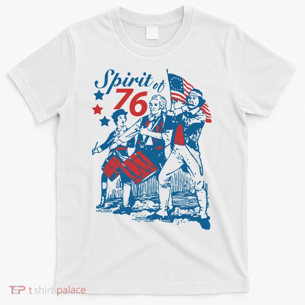 Spirit Of 76 Patriotic Vintage 4th Of July T-Shirt