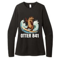 Surfing Otter 841 California Sea Otter 841 Womens CVC Long Sleeve Shirt