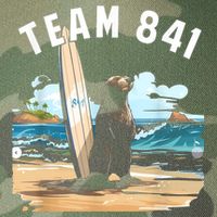 Surfing Otter 841 Otter My Way California Sea Otter Legacy Tie Dye Trucker Hat