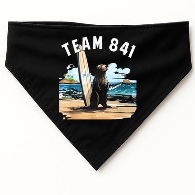 Surfing Otter 841 Otter My Way California Sea Otter USA-Made Doggie Bandana