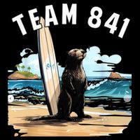 Surfing Otter 841 Otter My Way California Sea Otter Flexfit Unipanel Trucker Cap