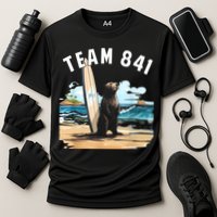 Surfing Otter 841 Otter My Way California Sea Otter Cooling Performance Crew T-Shirt