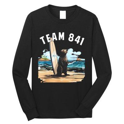 Surfing Otter 841 Otter My Way California Sea Otter Long Sleeve Shirt