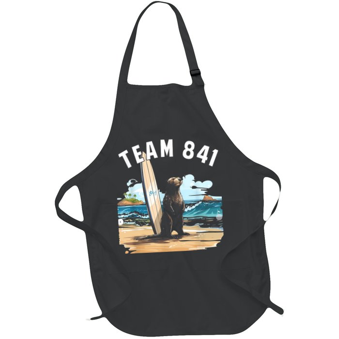 Surfing Otter 841 Otter My Way California Sea Otter Apron