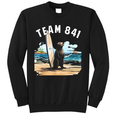 Surfing Otter 841 Otter My Way California Sea Otter Sweatshirt