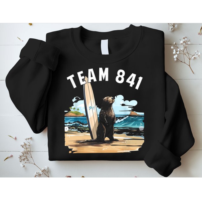 Surfing Otter 841 Otter My Way California Sea Otter Sweatshirt