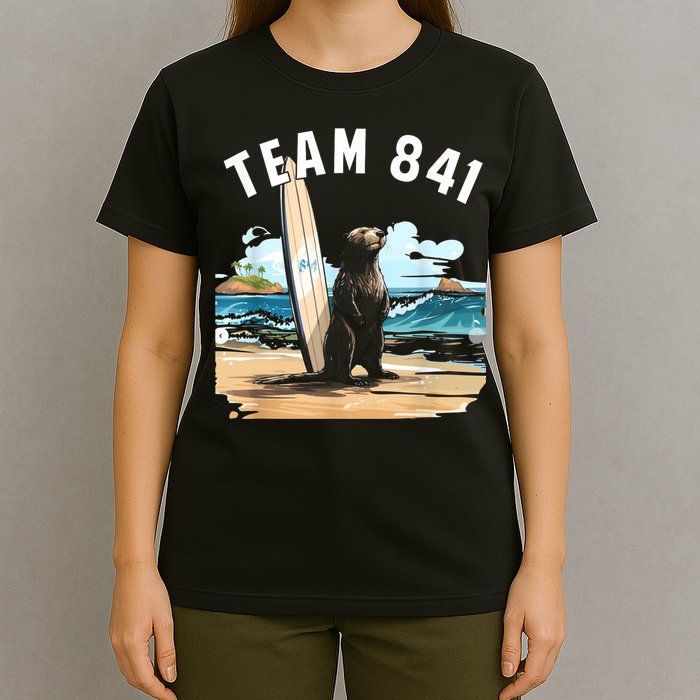 Surfing Otter 841 Otter My Way California Sea Otter T-Shirt