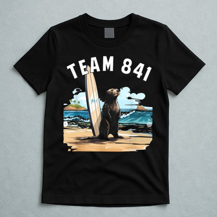 Surfing Otter 841 Otter My Way California Sea Otter T-Shirt