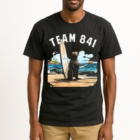 Surfing Otter 841 Otter My Way California Sea Otter Tall T-Shirt