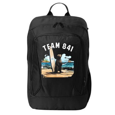 Surfing Otter 841 Otter My Way California Sea Otter City Backpack