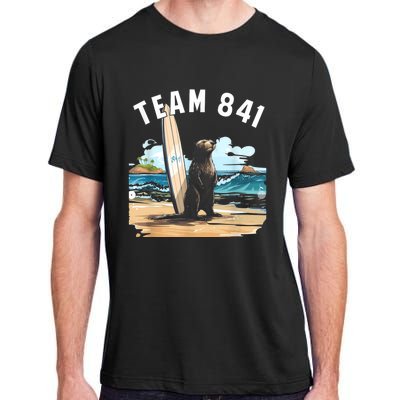 Surfing Otter 841 Otter My Way California Sea Otter Adult ChromaSoft Performance T-Shirt