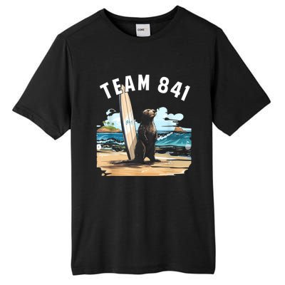 Surfing Otter 841 Otter My Way California Sea Otter Tall Fusion ChromaSoft Performance T-Shirt