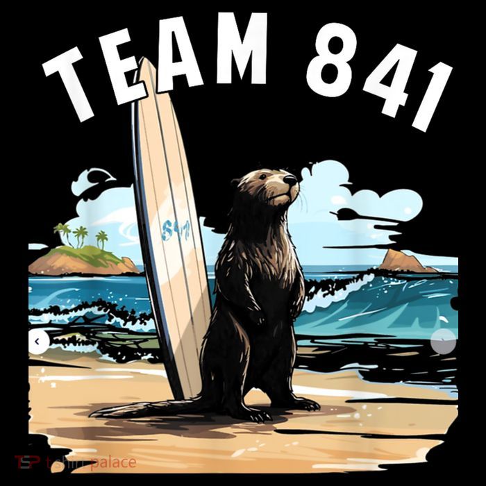 Surfing Otter 841 Otter My Way California Sea Otter Bucket Hat