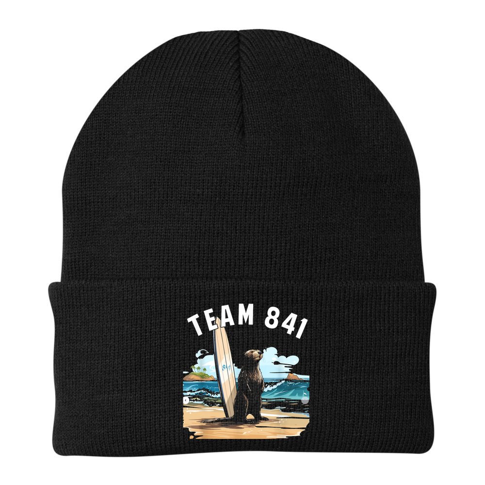 Surfing Otter 841 Otter My Way California Sea Otter Beanie