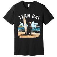 Surfing Otter 841 Otter My Way California Sea Otter Premium T-Shirt