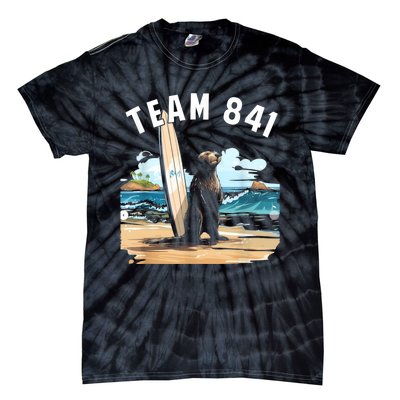 Surfing Otter 841 Otter My Way California Sea Otter Tie-Dye T-Shirt