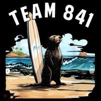 Surfing Otter 841 Otter My Way California Sea Otter Toddler T-Shirt