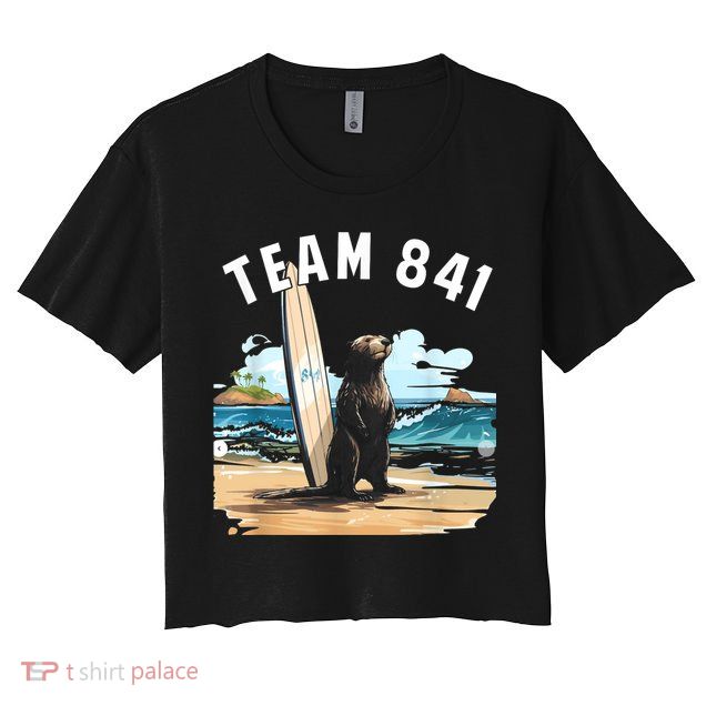 Surfing Otter 841 Otter My Way California Sea Otter Crop Top